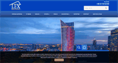 Desktop Screenshot of lexnieruchomosci.pl